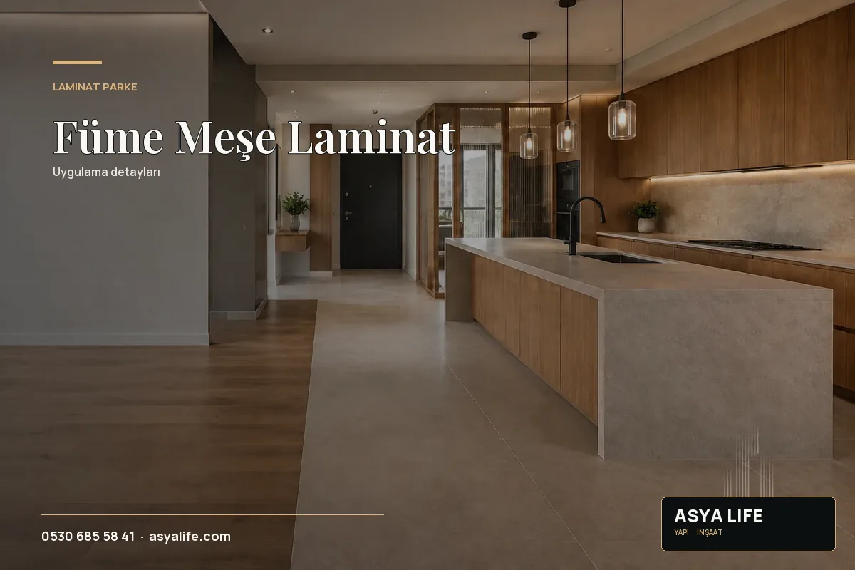 Füme Meşe Laminat için Asya Life tarafından hazırlanan özgün temsili görsel - görünüm 2