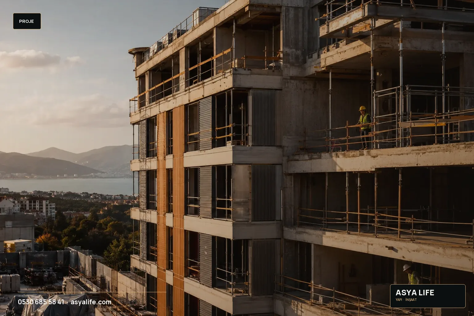 Devam Eden İnşaat Projemiz için Asya Life tarafından hazırlanan özgün temsili görsel