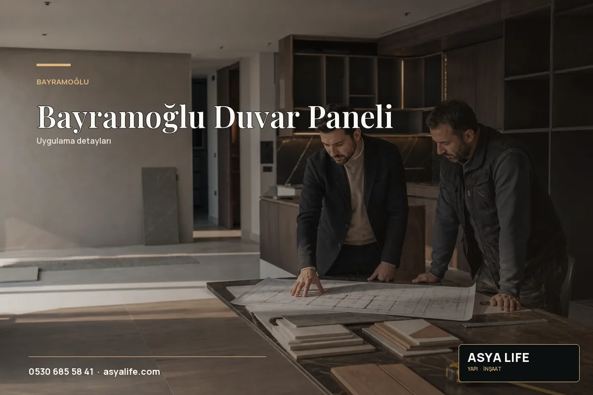 Bayramoğlu Duvar Paneli için Asya Life tarafından hazırlanan özgün temsili görsel - görünüm 2