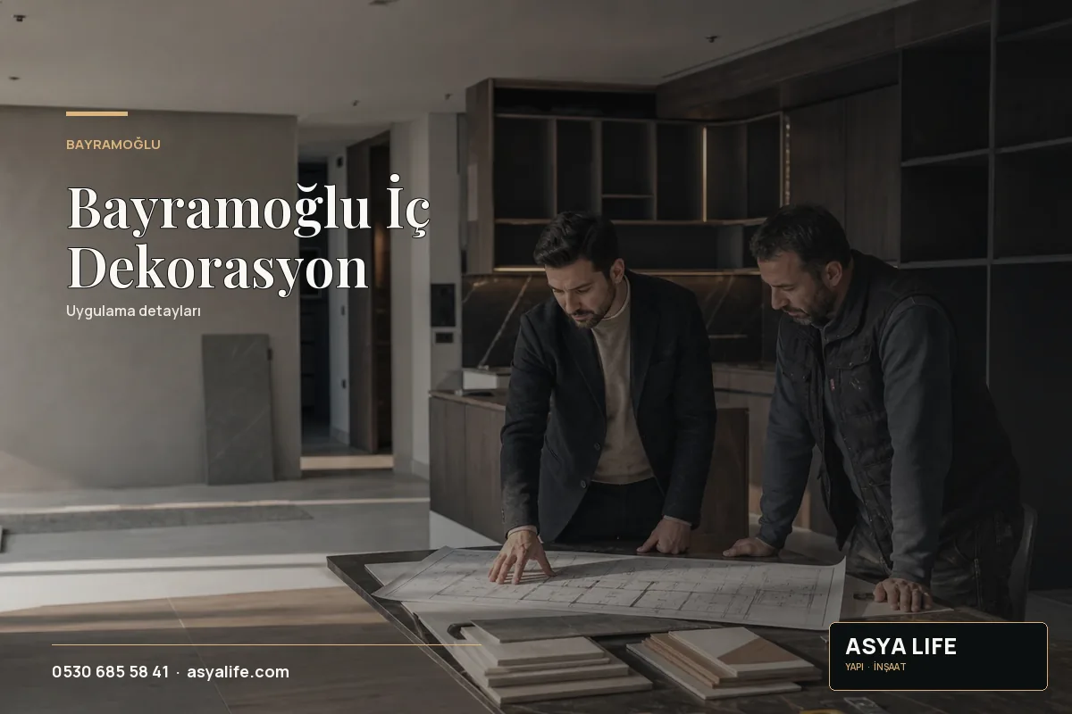 Bayramoğlu İç Dekorasyon için Asya Life tarafından hazırlanan özgün temsili görsel - görünüm 2