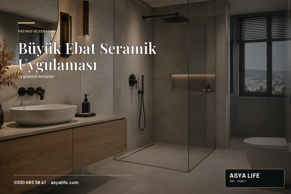 Büyük Ebat Seramik Uygulaması için Asya Life tarafından hazırlanan özgün temsili görsel - görünüm 2