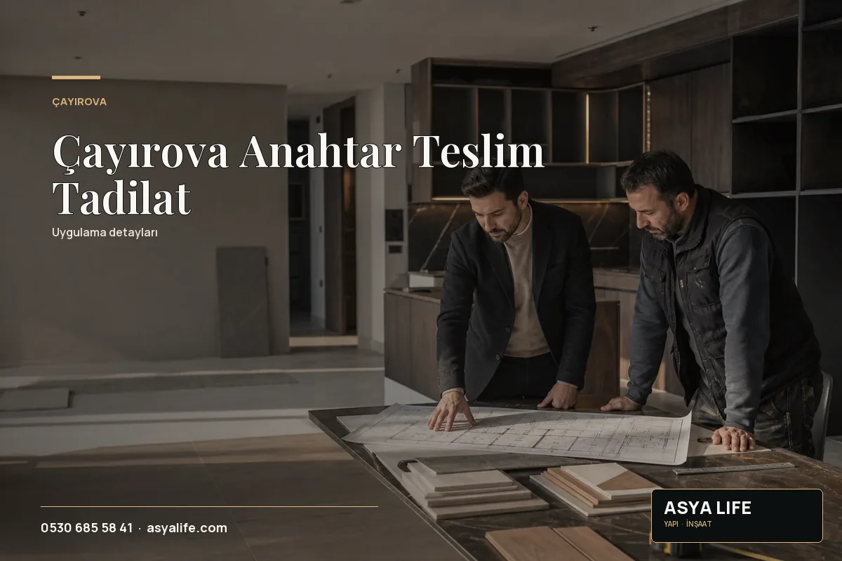 Çayırova Anahtar Teslim Tadilat için Asya Life tarafından hazırlanan özgün temsili görsel - görünüm 2