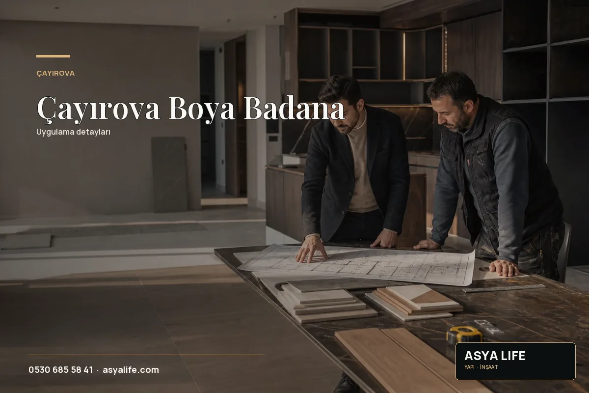 Çayırova Boya Badana için Asya Life tarafından hazırlanan özgün temsili görsel - görünüm 2
