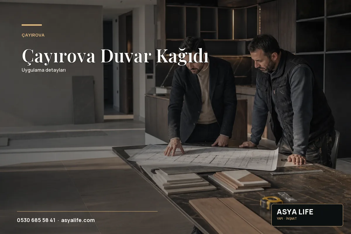 Çayırova Duvar Kağıdı için Asya Life tarafından hazırlanan özgün temsili görsel - görünüm 2