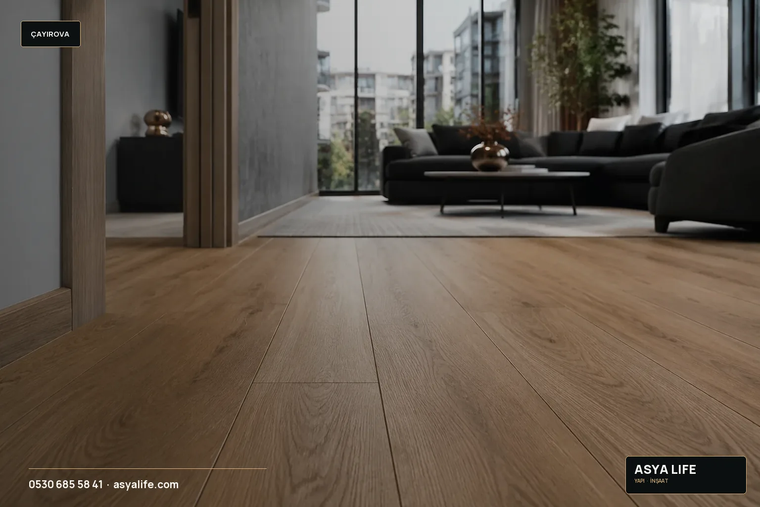Çayırova Laminat Parke için Asya Life tarafından hazırlanan özgün temsili görsel