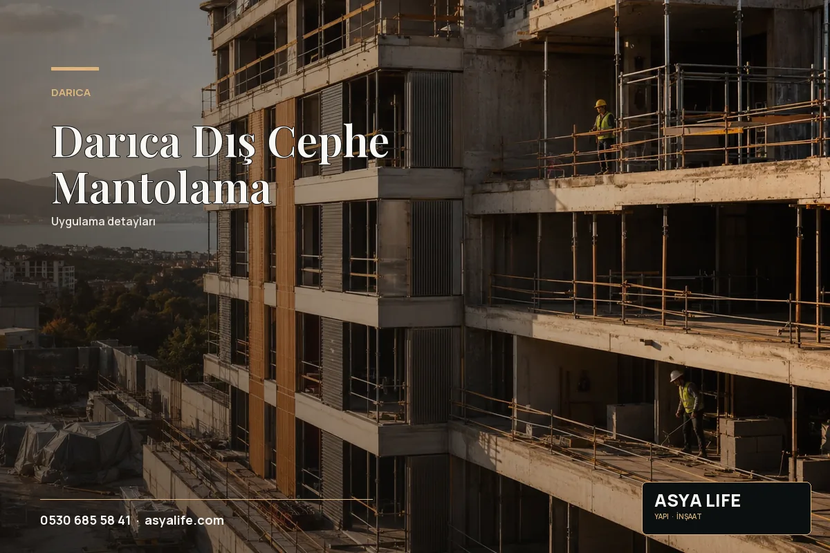 Darıca Dış Cephe Mantolama için Asya Life tarafından hazırlanan özgün temsili görsel - görünüm 2