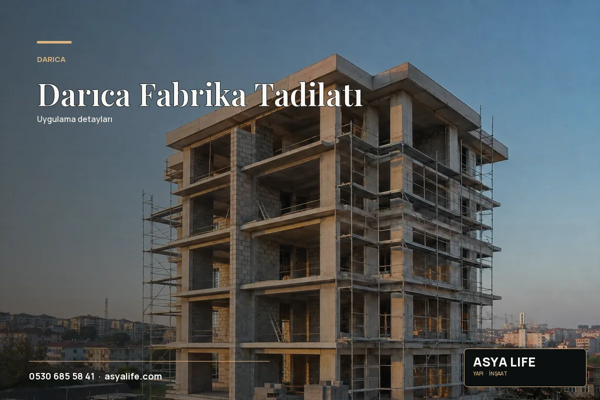 Darıca Fabrika Tadilatı için Asya Life tarafından hazırlanan özgün temsili görsel - görünüm 2