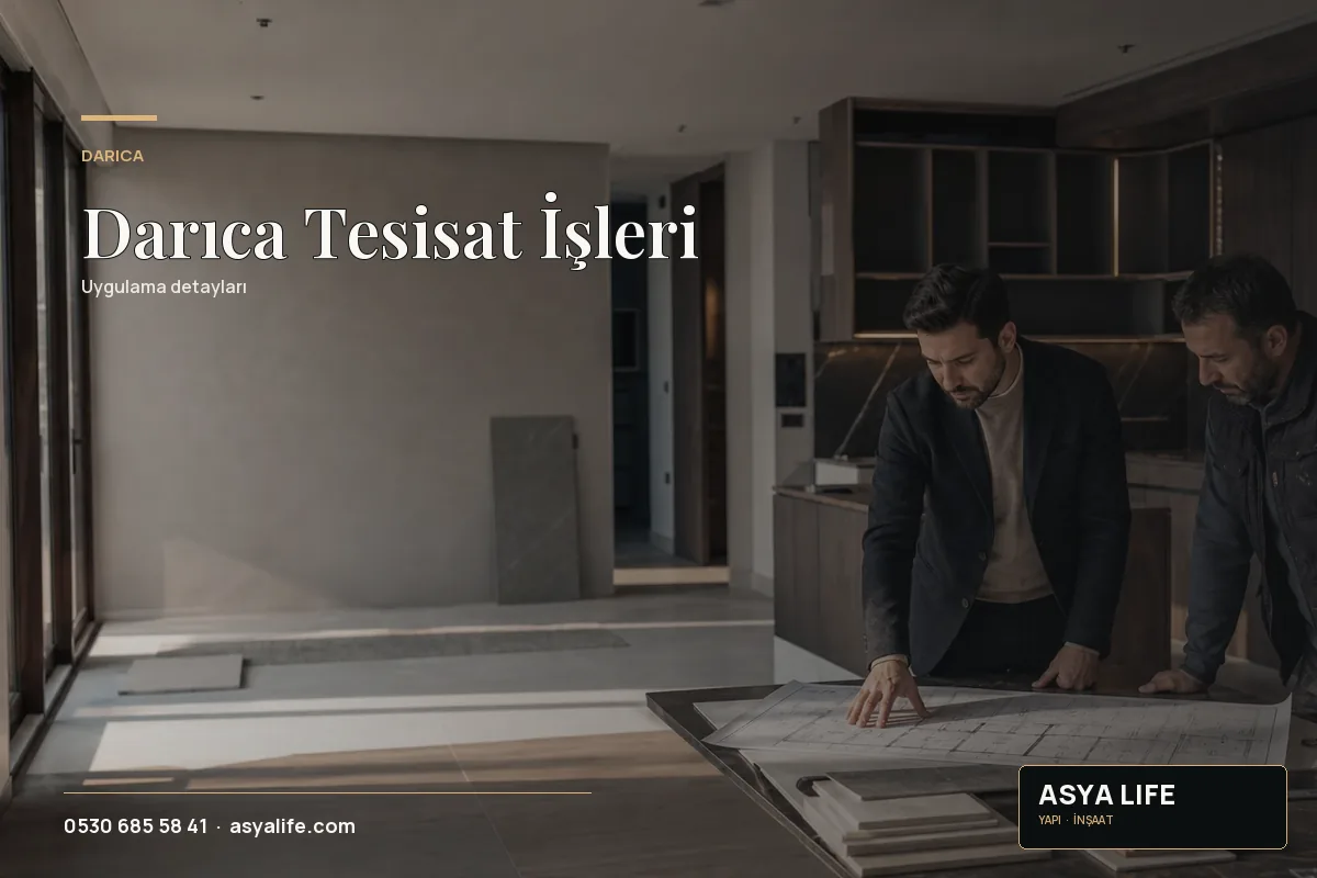 Darıca Tesisat İşleri için Asya Life tarafından hazırlanan özgün temsili görsel - görünüm 2