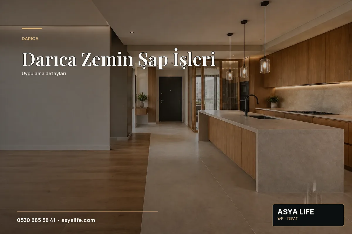 Darıca Zemin Şap İşleri için Asya Life tarafından hazırlanan özgün temsili görsel - görünüm 2