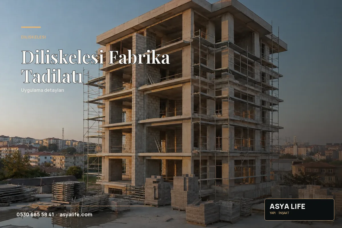 Diliskelesi Fabrika Tadilatı için Asya Life tarafından hazırlanan özgün temsili görsel - görünüm 2