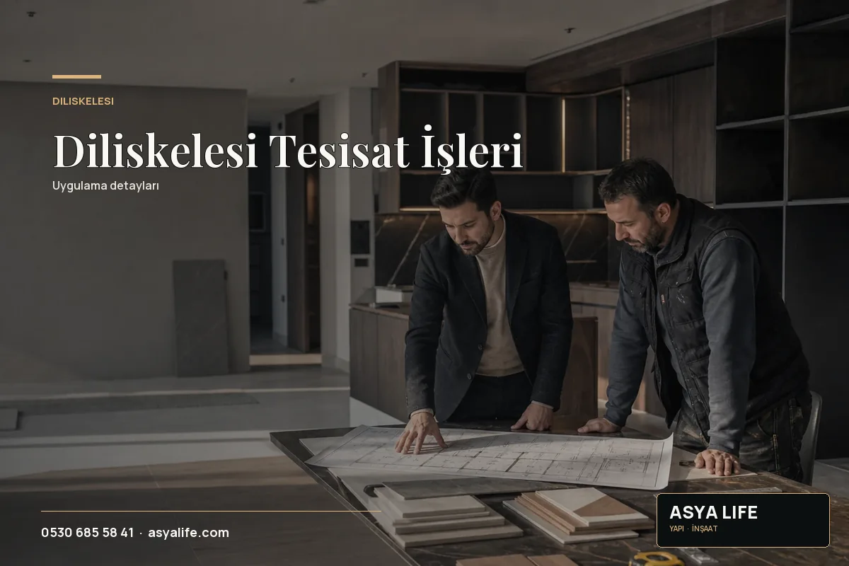 Diliskelesi Tesisat İşleri için Asya Life tarafından hazırlanan özgün temsili görsel - görünüm 2