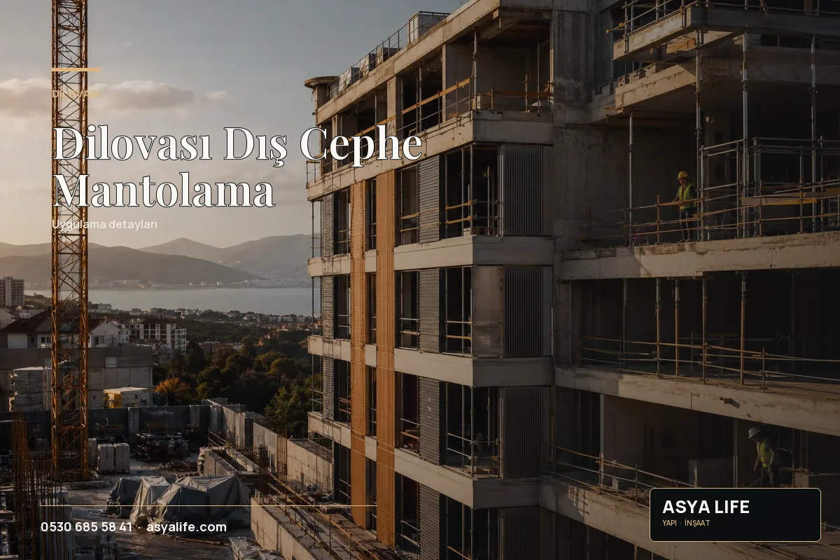 Dilovası Dış Cephe Mantolama için Asya Life tarafından hazırlanan özgün temsili görsel - görünüm 2