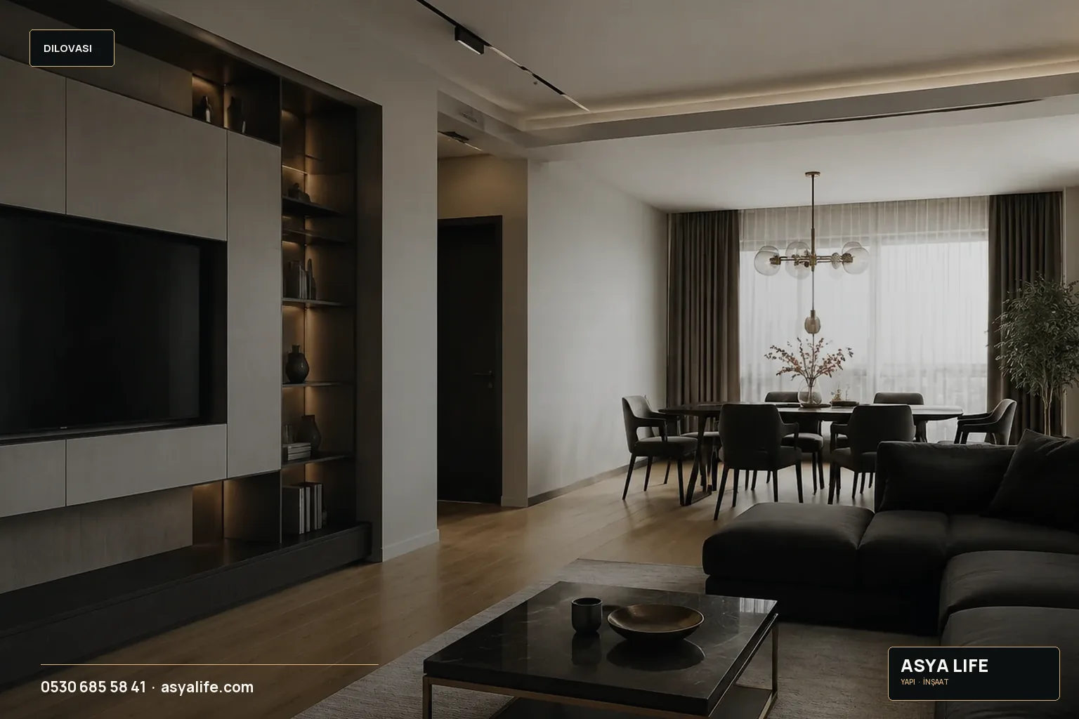 Dilovası Komple Ev Tadilatı için Asya Life tarafından hazırlanan özgün temsili görsel