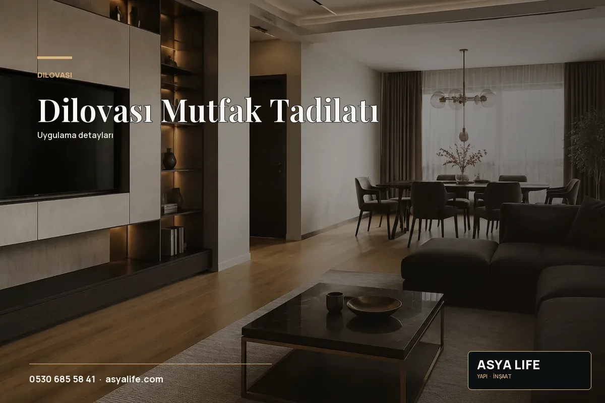 Dilovası Mutfak Tadilatı için Asya Life tarafından hazırlanan özgün temsili görsel - görünüm 2