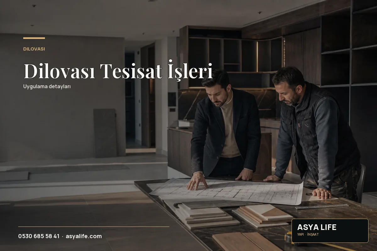 Dilovası Tesisat İşleri için Asya Life tarafından hazırlanan özgün temsili görsel - görünüm 2