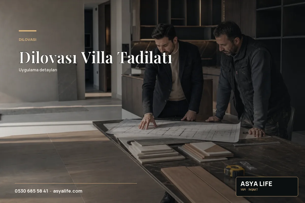 Dilovası Villa Tadilatı için Asya Life tarafından hazırlanan özgün temsili görsel - görünüm 2