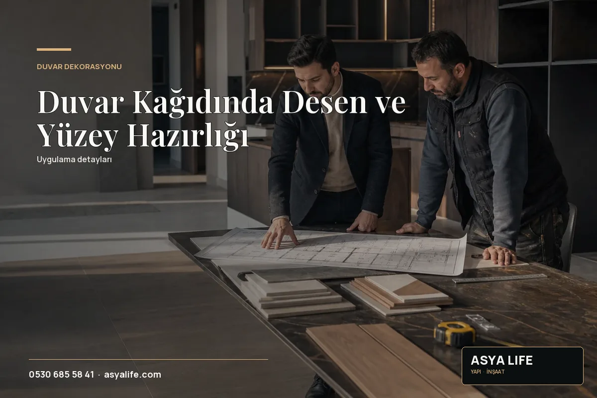 Duvar Kağıdında Desen ve Yüzey Hazırlığı için Asya Life tarafından hazırlanan özgün temsili görsel - görünüm 2