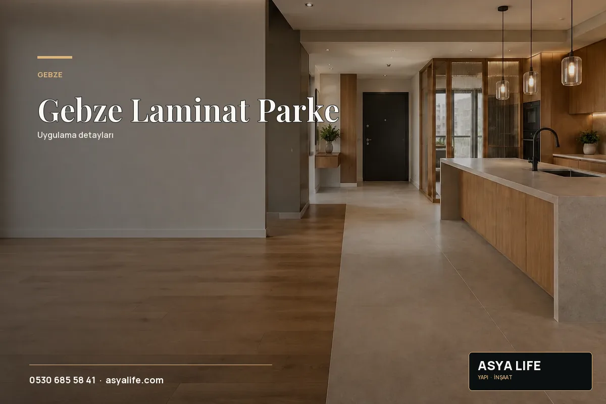 Gebze Laminat Parke için Asya Life tarafından hazırlanan özgün temsili görsel - görünüm 2