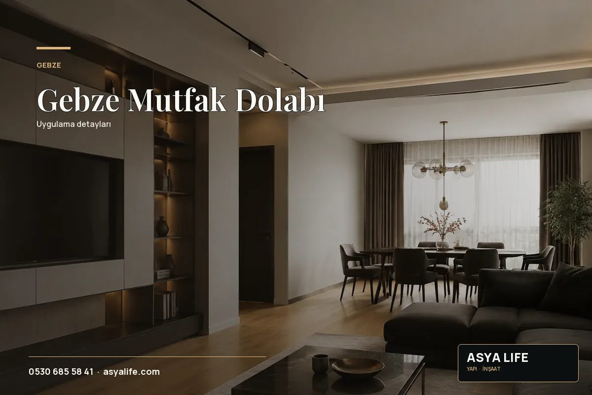 Gebze Mutfak Dolabı için Asya Life tarafından hazırlanan özgün temsili görsel - görünüm 2