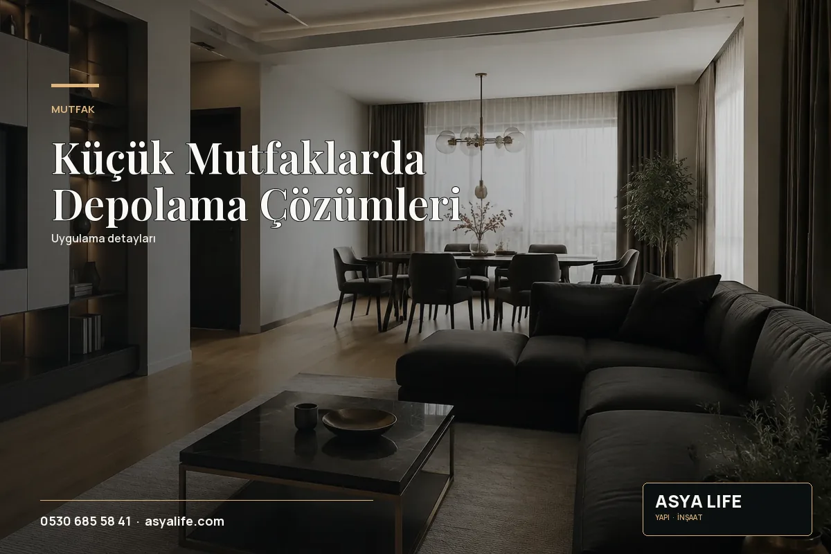 Küçük Mutfaklarda Depolama Çözümleri için Asya Life tarafından hazırlanan özgün temsili görsel - görünüm 2