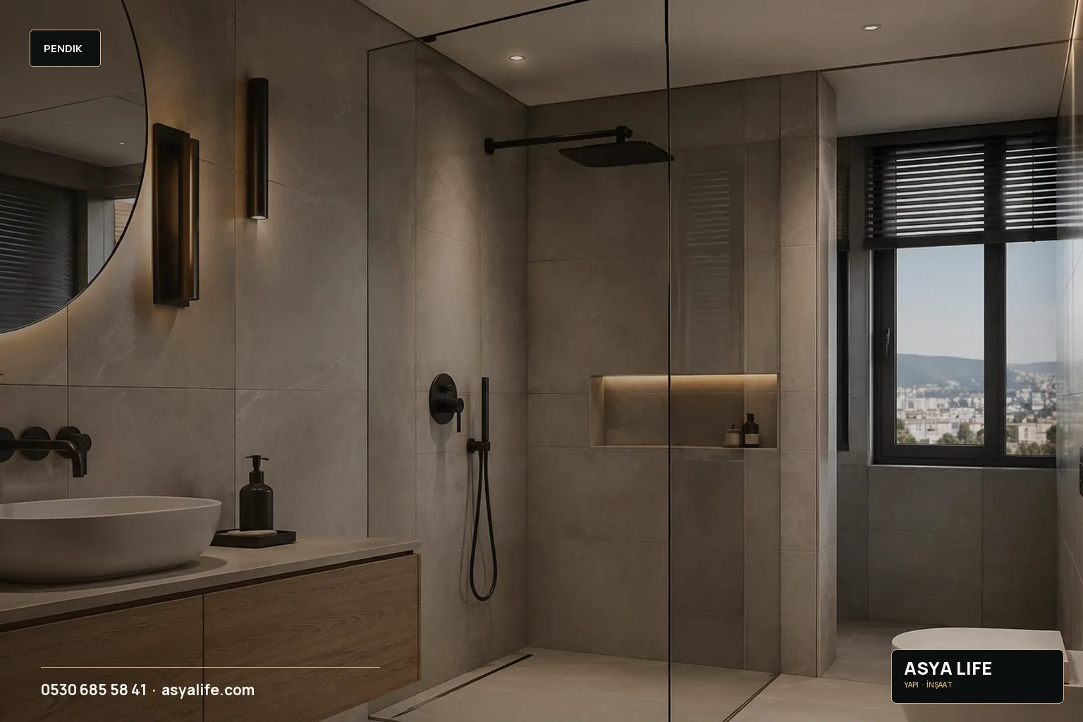 Pendik Banyo Tadilatı için Asya Life tarafından hazırlanan özgün temsili görsel
