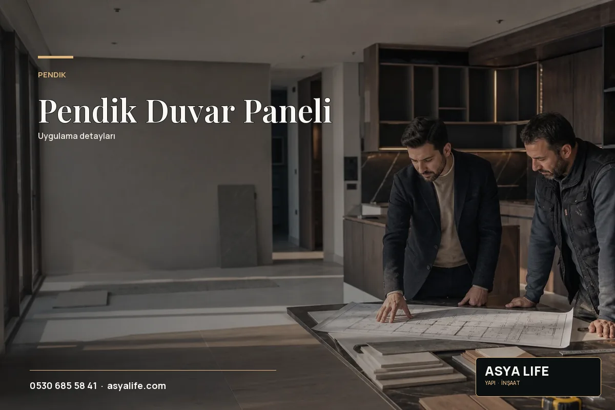 Pendik Duvar Paneli için Asya Life tarafından hazırlanan özgün temsili görsel - görünüm 2