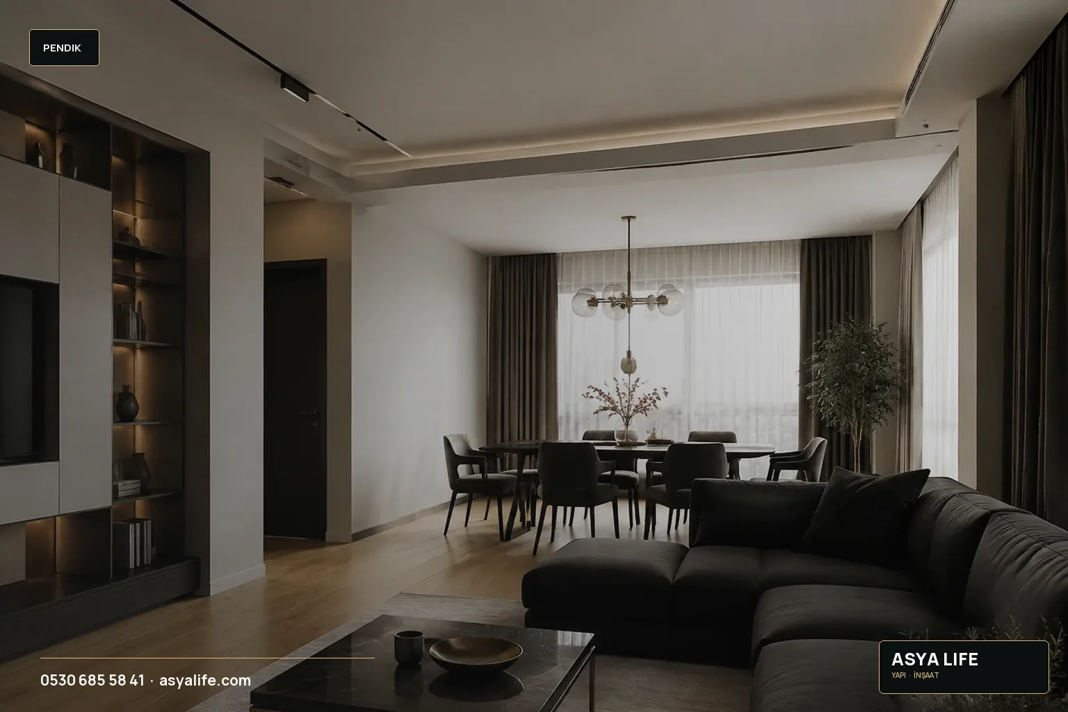 Pendik Komple Ev Tadilatı için Asya Life tarafından hazırlanan özgün temsili görsel