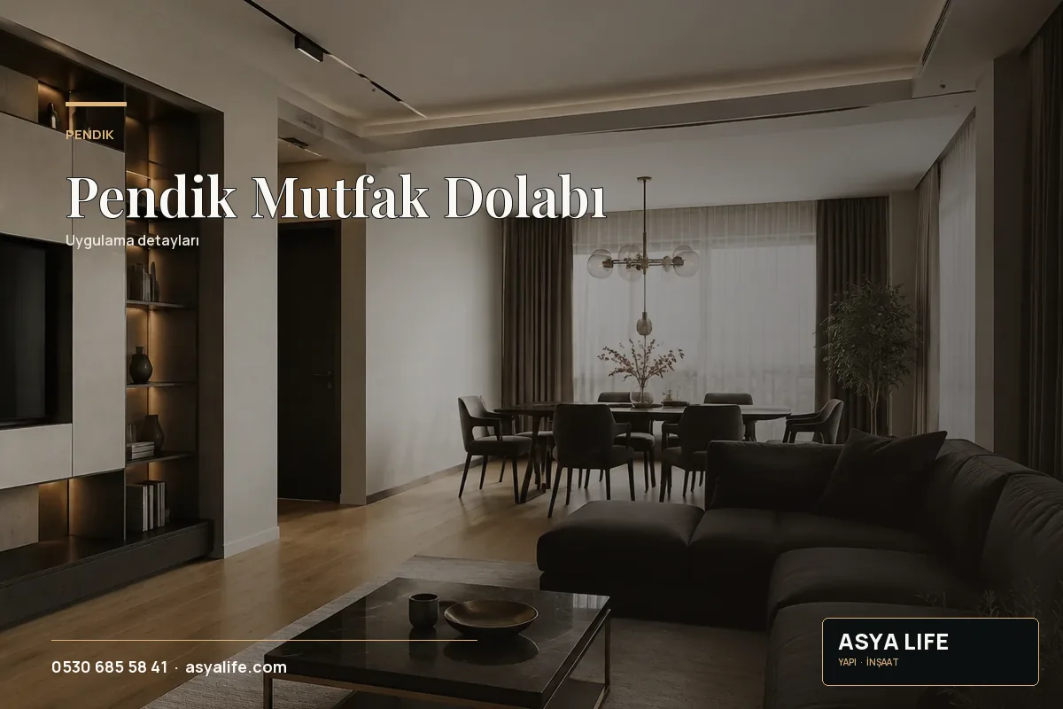 Pendik Mutfak Dolabı için Asya Life tarafından hazırlanan özgün temsili görsel - görünüm 2