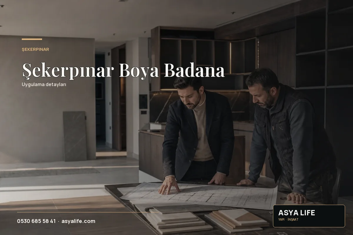 Şekerpınar Boya Badana için Asya Life tarafından hazırlanan özgün temsili görsel - görünüm 2