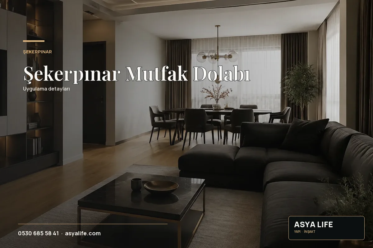 Şekerpınar Mutfak Dolabı için Asya Life tarafından hazırlanan özgün temsili görsel - görünüm 2