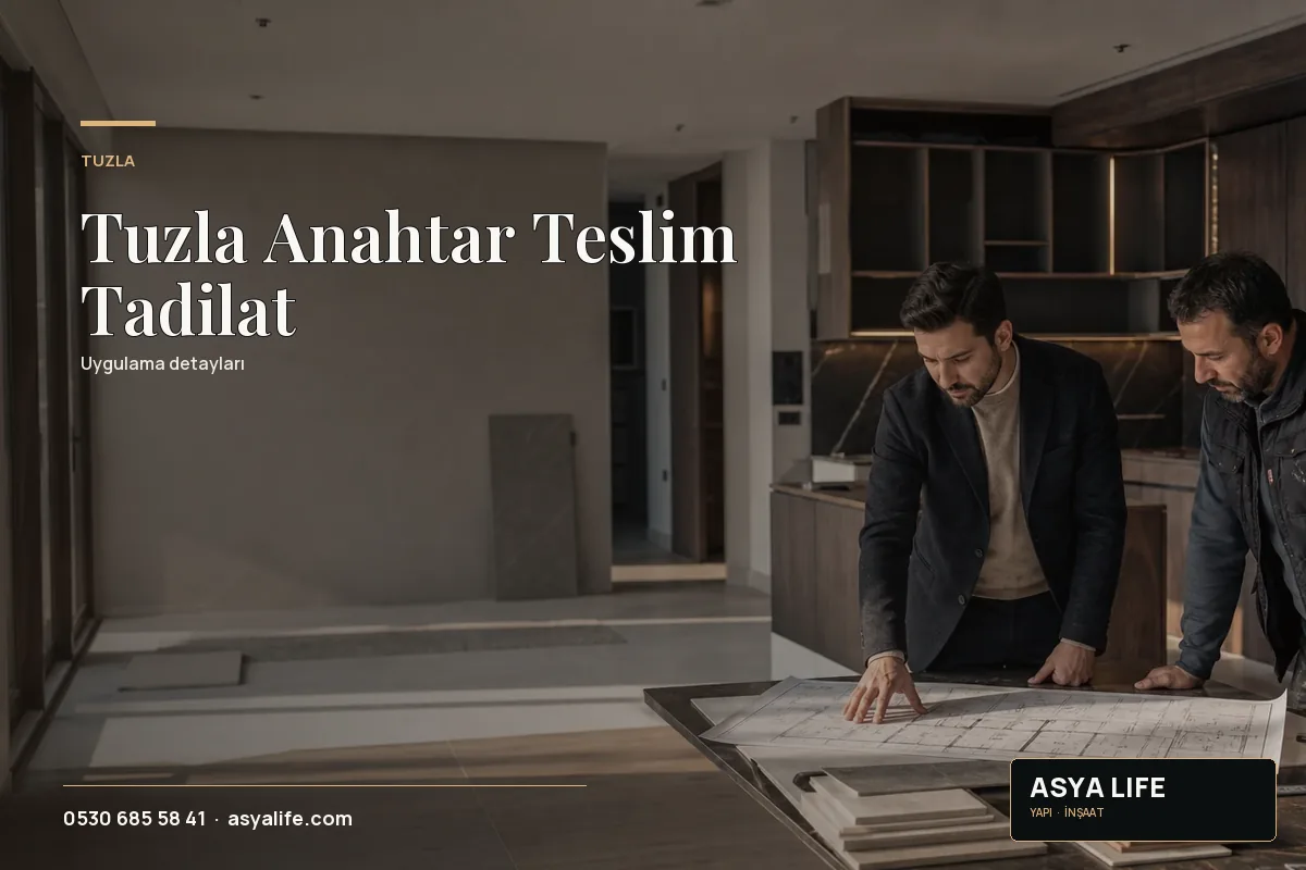 Tuzla Anahtar Teslim Tadilat için Asya Life tarafından hazırlanan özgün temsili görsel - görünüm 2