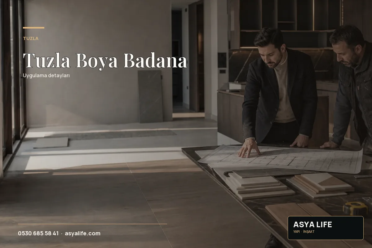 Tuzla Boya Badana için Asya Life tarafından hazırlanan özgün temsili görsel - görünüm 2