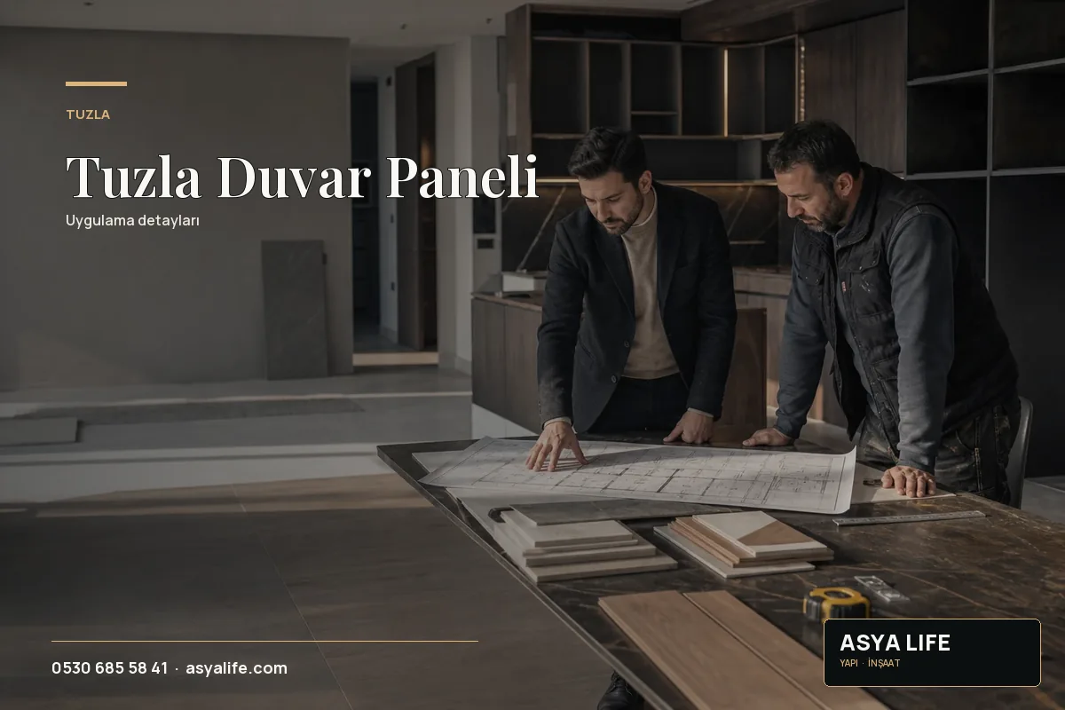 Tuzla Duvar Paneli için Asya Life tarafından hazırlanan özgün temsili görsel - görünüm 2