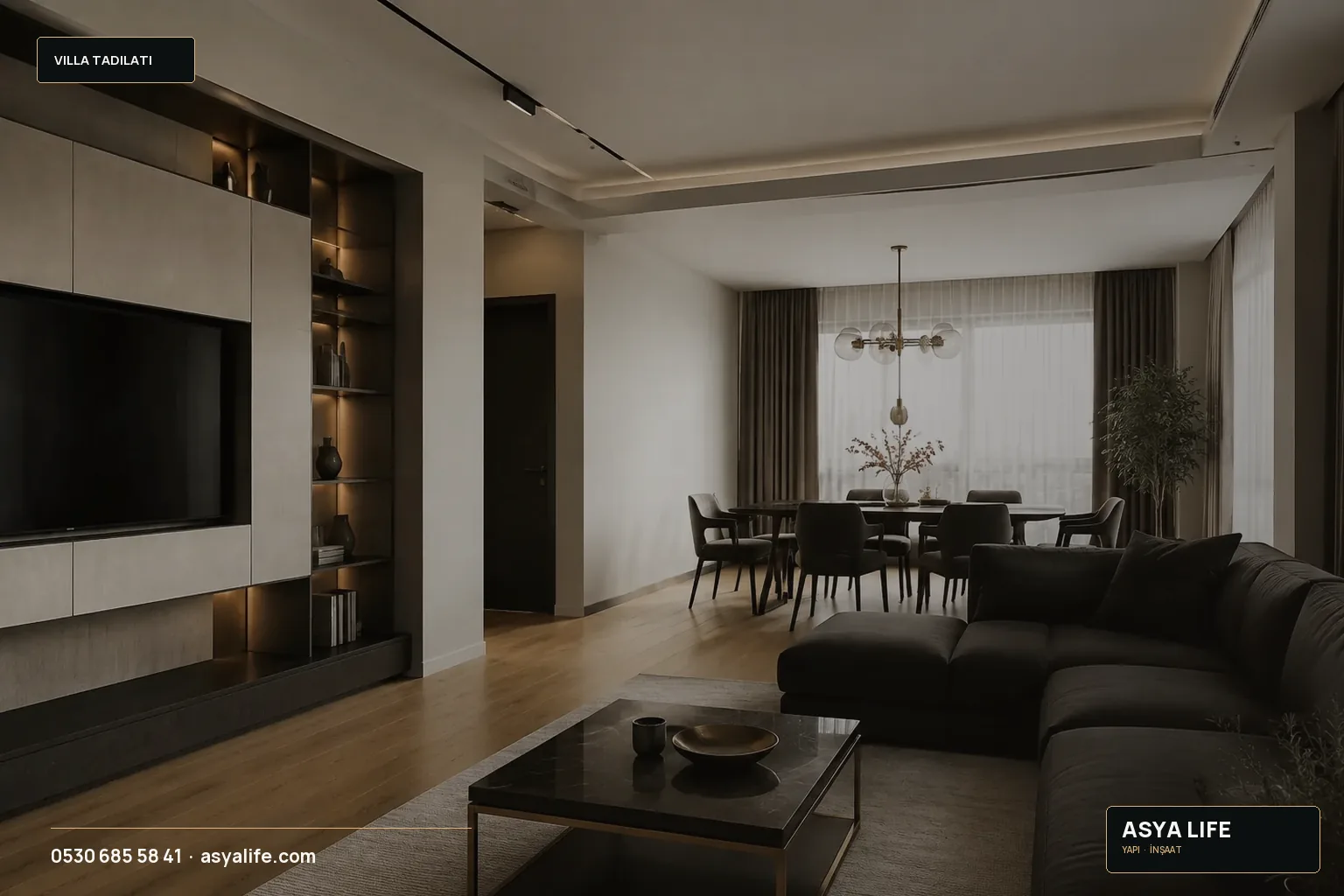 Villa Tadilatında Teknik Kontroller için Asya Life tarafından hazırlanan özgün temsili görsel
